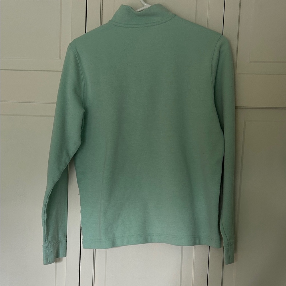 Vineyard Vines Boys XL (18) Mint Green Quarter Zip Pullover - Picture 8 of 8